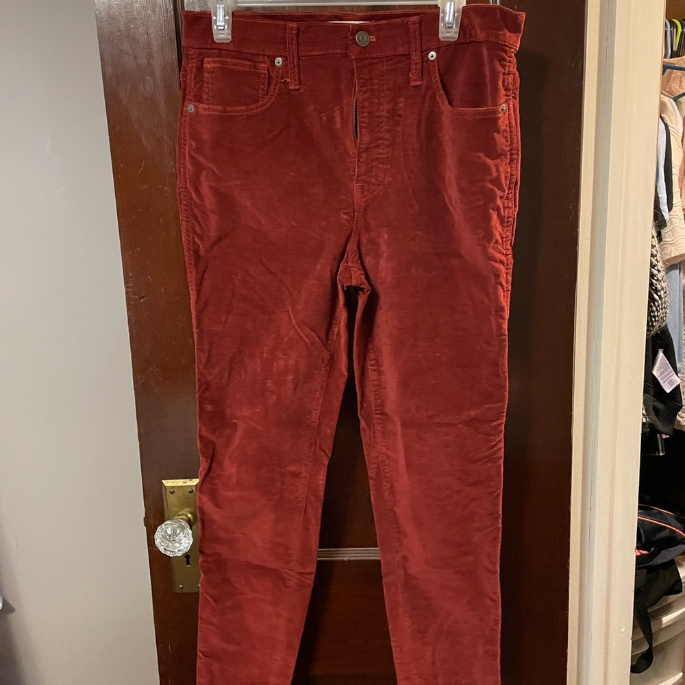 Madewell High Rise Skinny Corduroy. Size 30. - Picture 4 of 5